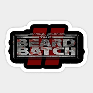 Beard Batch season 2 Sticker